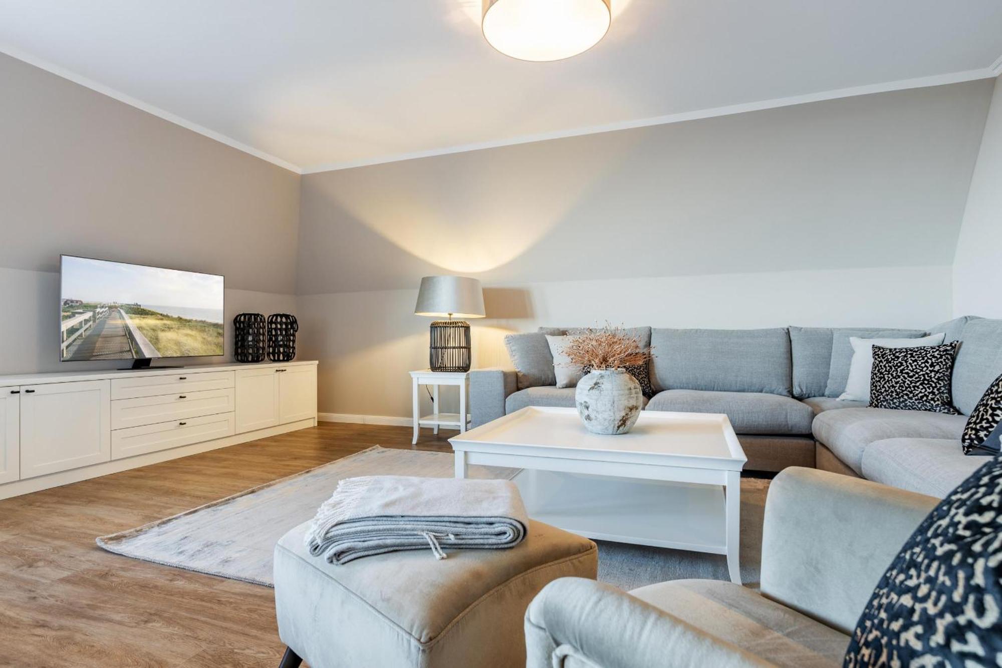 Ferienwohnung Kliffsand 17 Urlauben Unter Reet Mit Meerblick In Kampen, Sylt Kültér fotó
