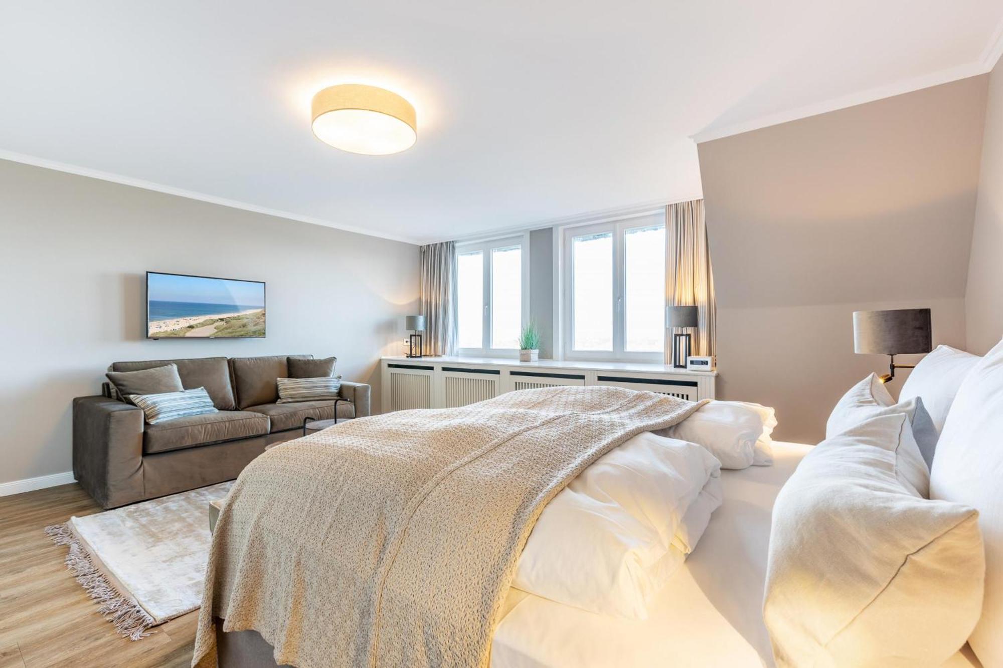 Ferienwohnung Kliffsand 17 Urlauben Unter Reet Mit Meerblick In Kampen, Sylt Kültér fotó